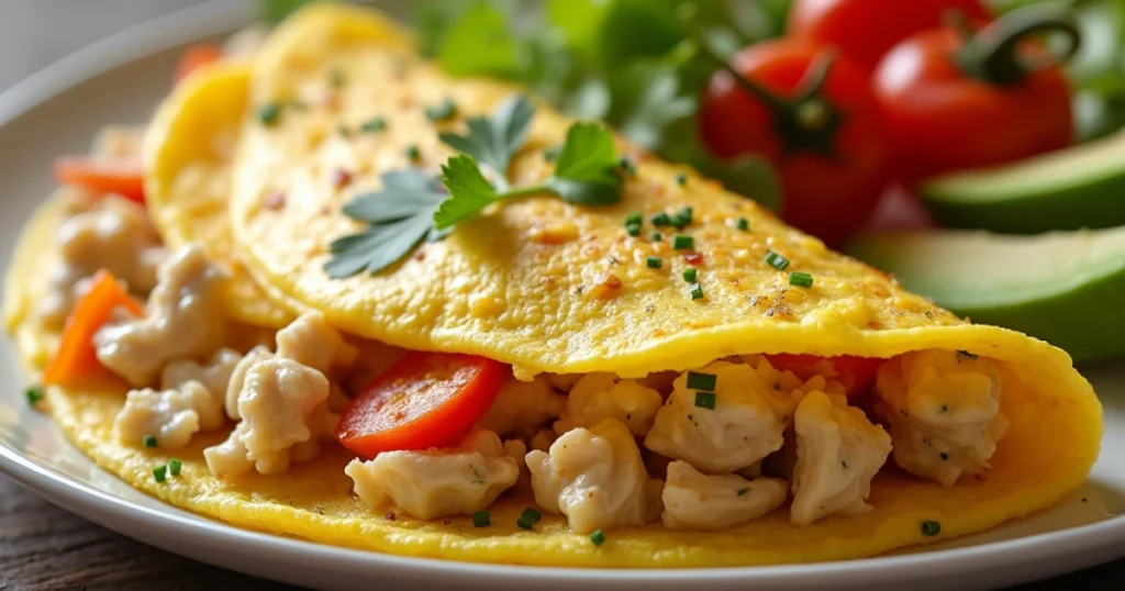 Chicken Omelette