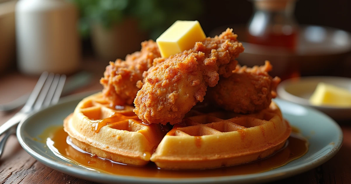 Chicken and Waffles recipe