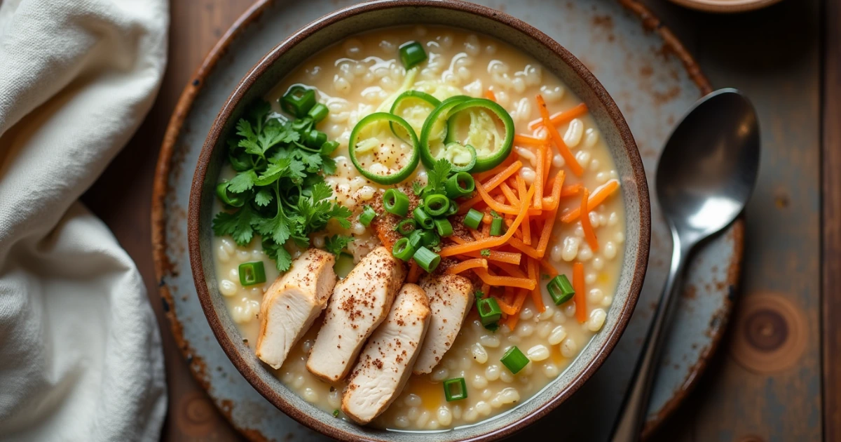 Chicken Rice Porridge