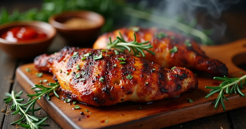 smoked chicken breast