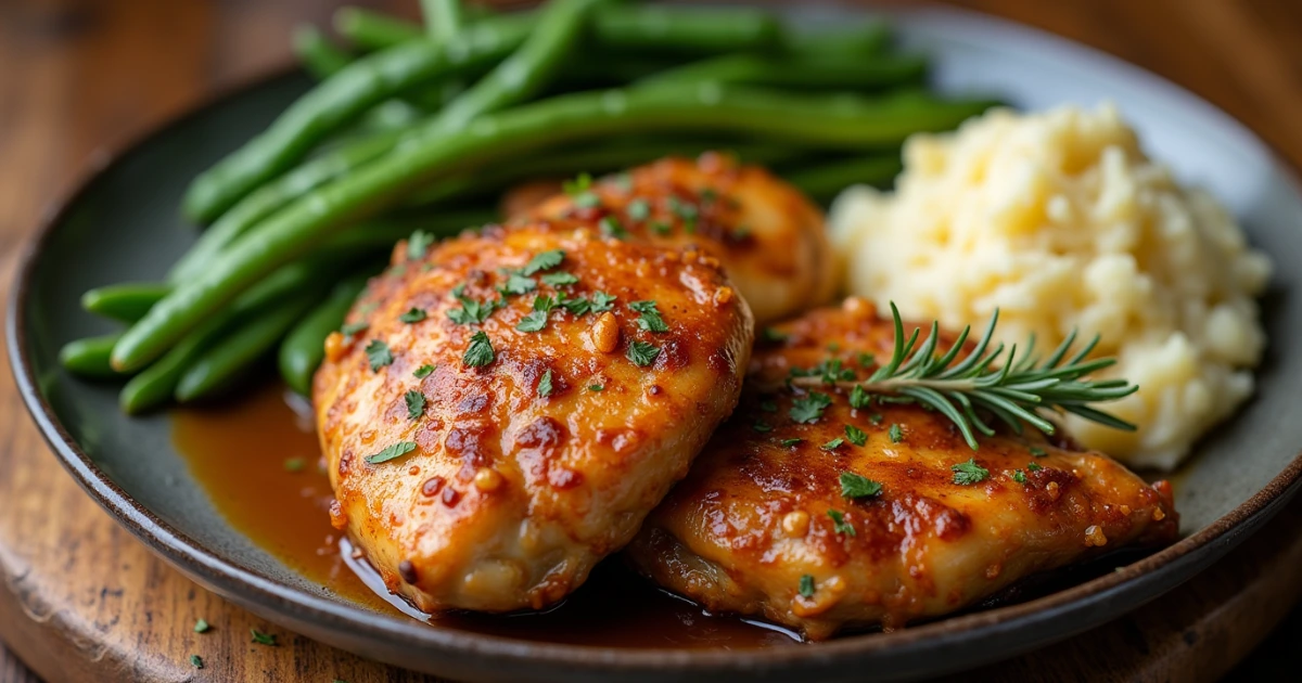 Garlic Brown Sugar Chicken