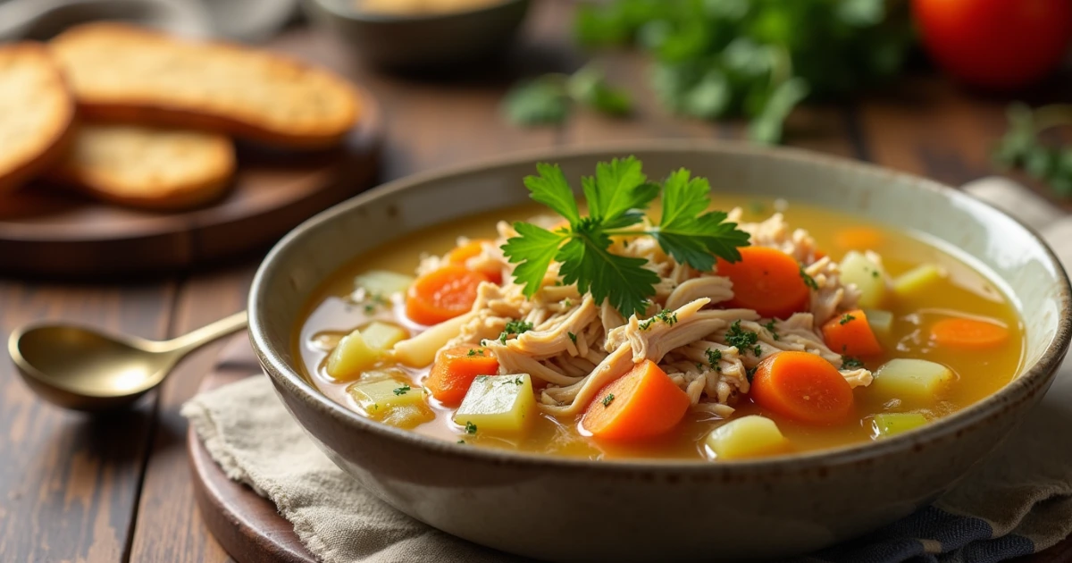 Rotisserie Chicken Soup Recipe